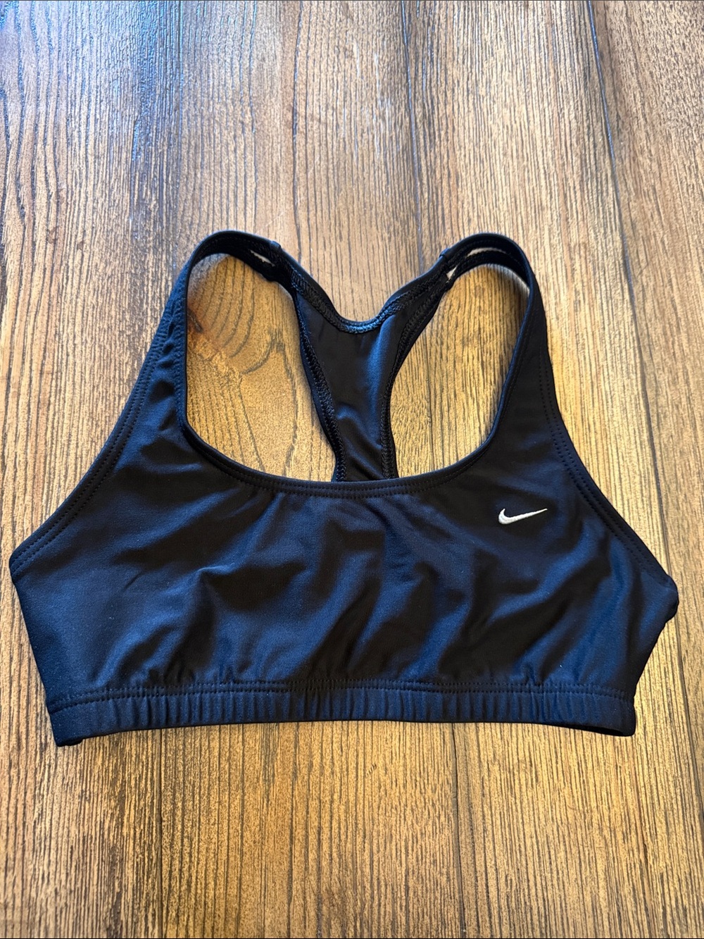 Nike Black Racerback Performance Sports Bra